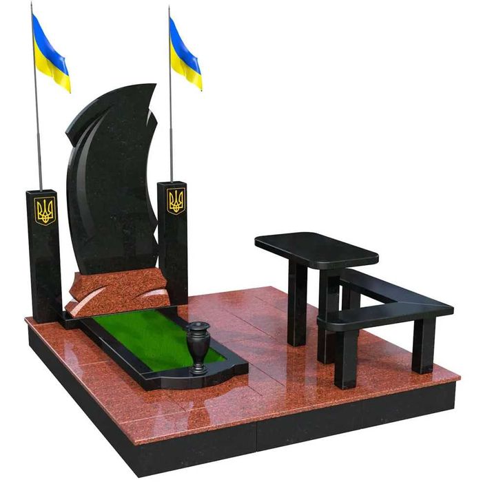 Пам'ятники для військових під ключ, Українка, Обухів. Доступні ціни