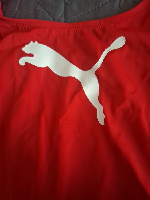 Puma czerwony jednoczęściowy strój kąpielowy rozmiar XL