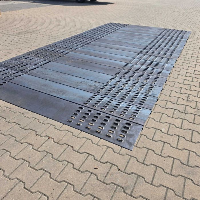 Panel perforowany deska podłogowa LOHR laweta pomoc drogowa płyta hydrauliczna  PRODUCENT
