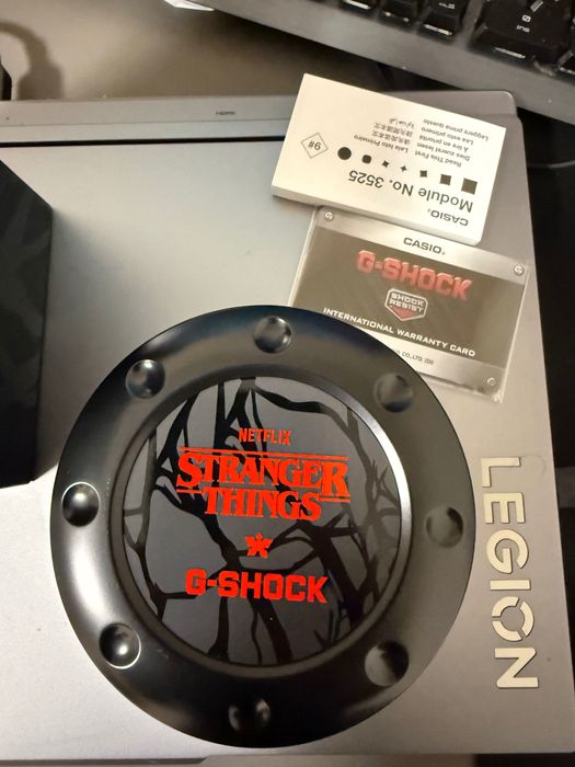 Casio G-Shock DW5600 Stranger Things