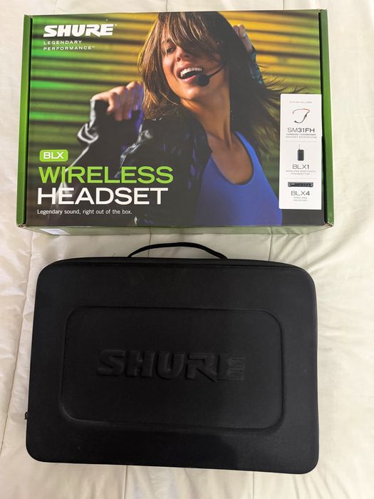 Shure BLX14/SM31 Sistema Profissional de microfone sem fios