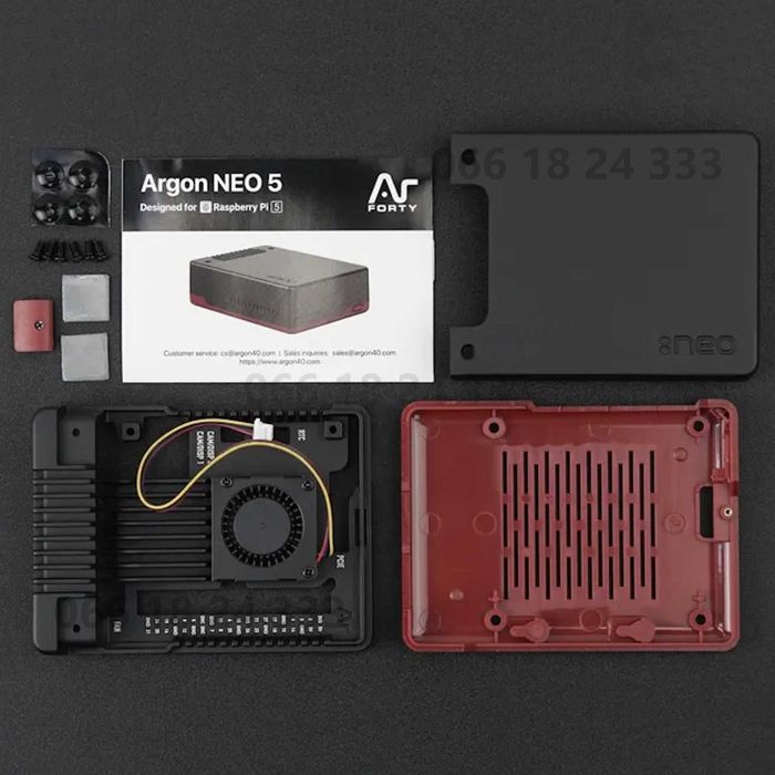 Нові комплектуючі для Raspberry Pi 5: корпус, кулер, кабель, microSD