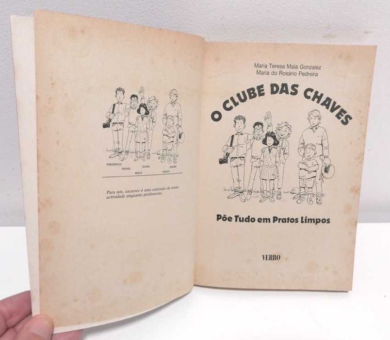 O Clube das Chaves - Põe Tudo em Pratos Limpos (N. 4)