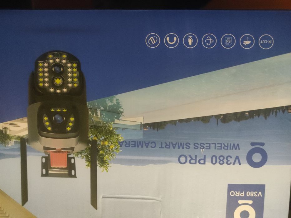 Уличная камера видеонаблюдения с Wi fi V380 pro