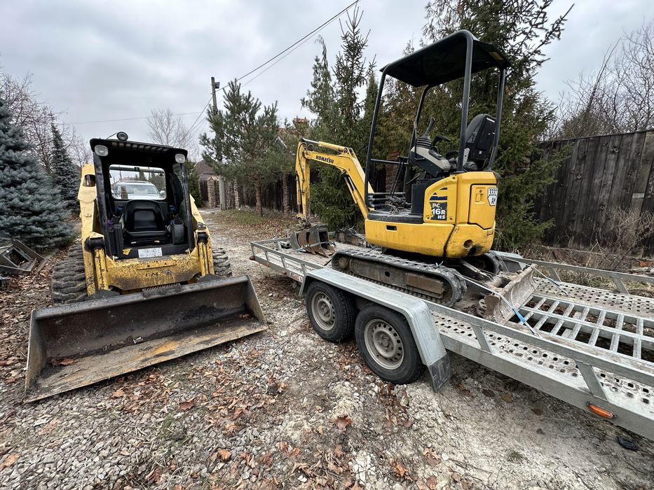 Оренда мині екскаватора