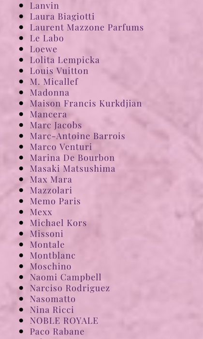 Французкие масляные духи. Концентрат.