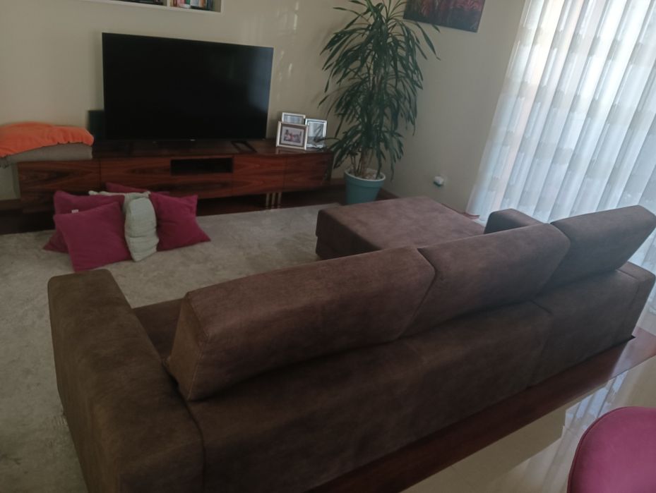 Sofá novo chaise long