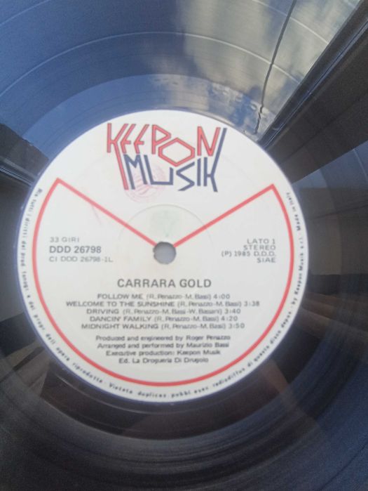 CARRARA - Gold 1985 LP Вінілова платівка