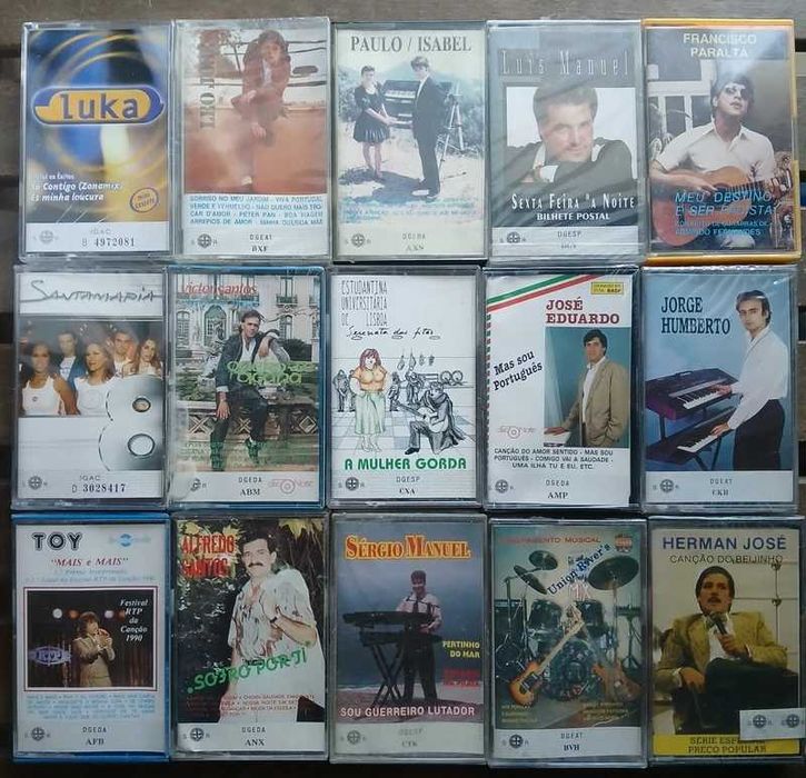 47 Discos, CDs e Cassetes Música Portuguesa