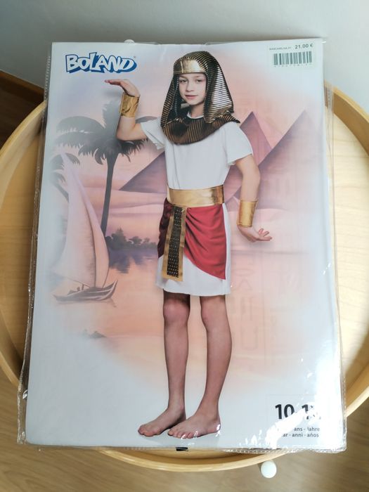 Fato de faraó 10-12 anos