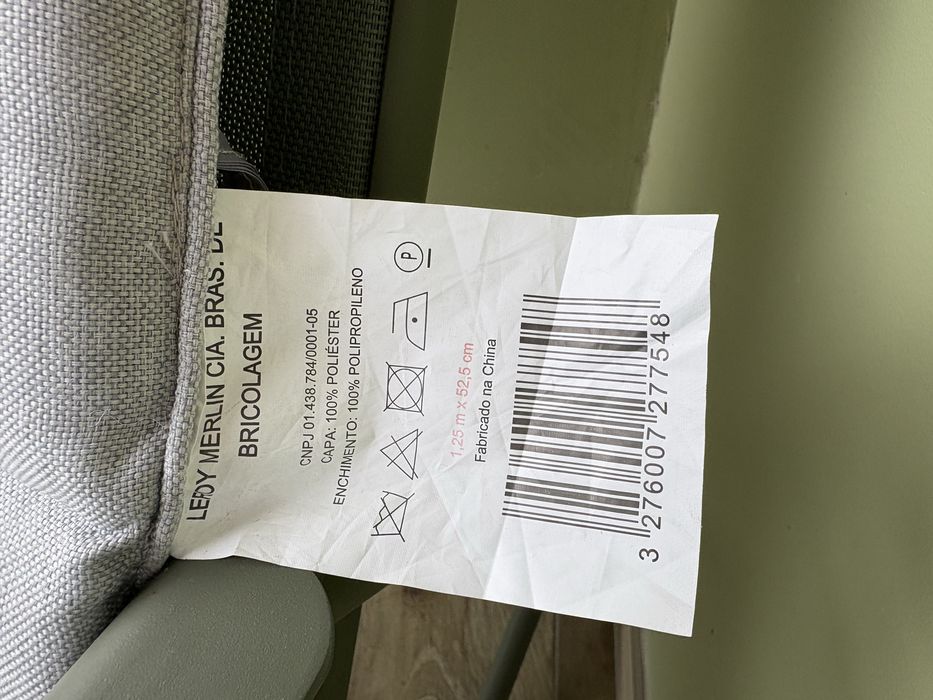 Cadeirão baloiço metal verde kaki Lyco Naterial