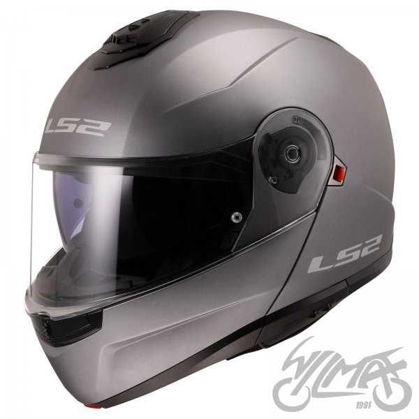 Kask Motocyklowy LS2 FF908 Strobe II Solid z otwieraną szczęką Blenda
