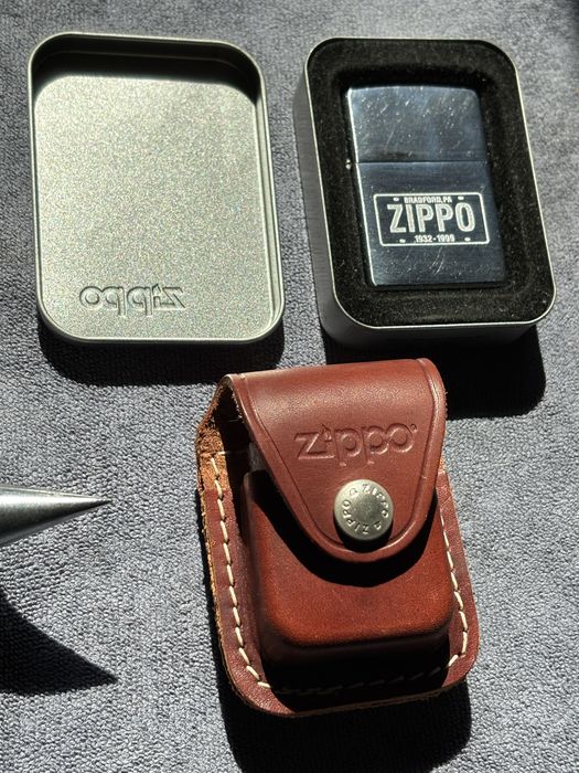 Ювілейна запальничка Zippo Bradford 1932–1999 з чохлом та коробкою