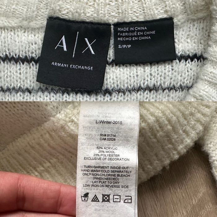 Светр кофта Armani Exchange (S)