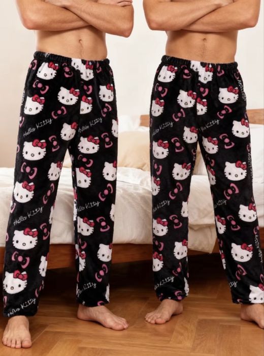 Комплект штанів з принтом hello kitty
