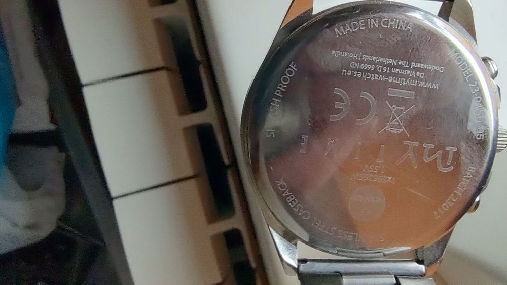 Ładny zegarek męski mytime. Metalowa bransoleta