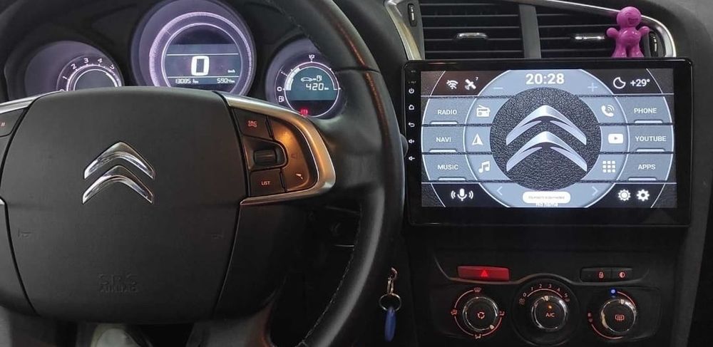 Radio 2 DIN Citroen C4 / DS4 (4+32 GB) + Carplay e Android auto