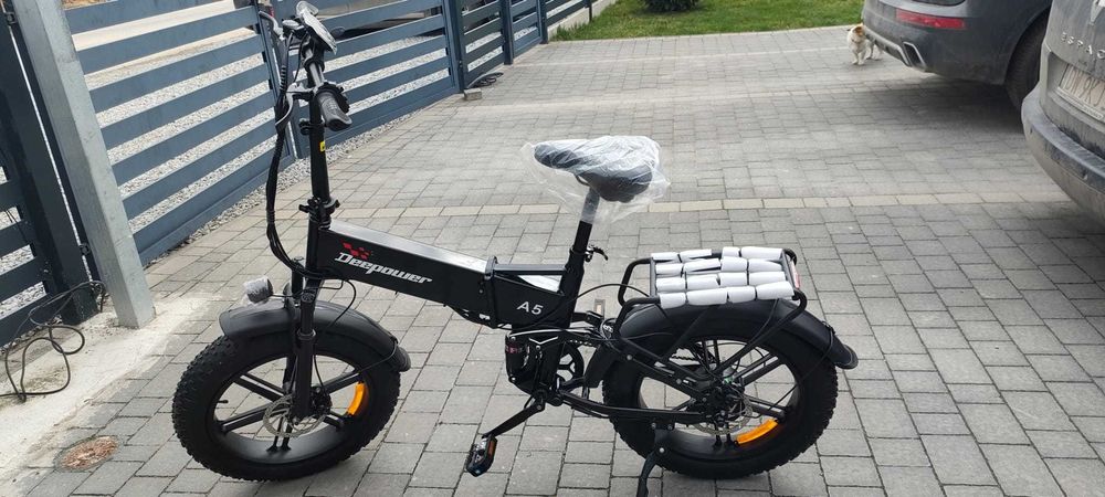 Składany rower elektryczny A5 fatbike