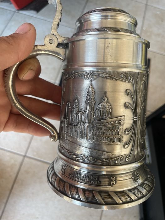 Пивная кружка SKS олово