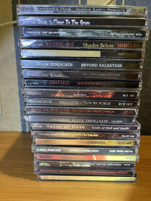 Фірмові cd диски death metal.