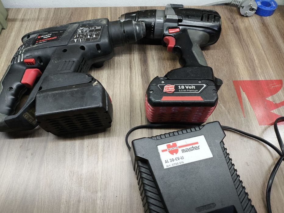 Conjunto máquinas wurth