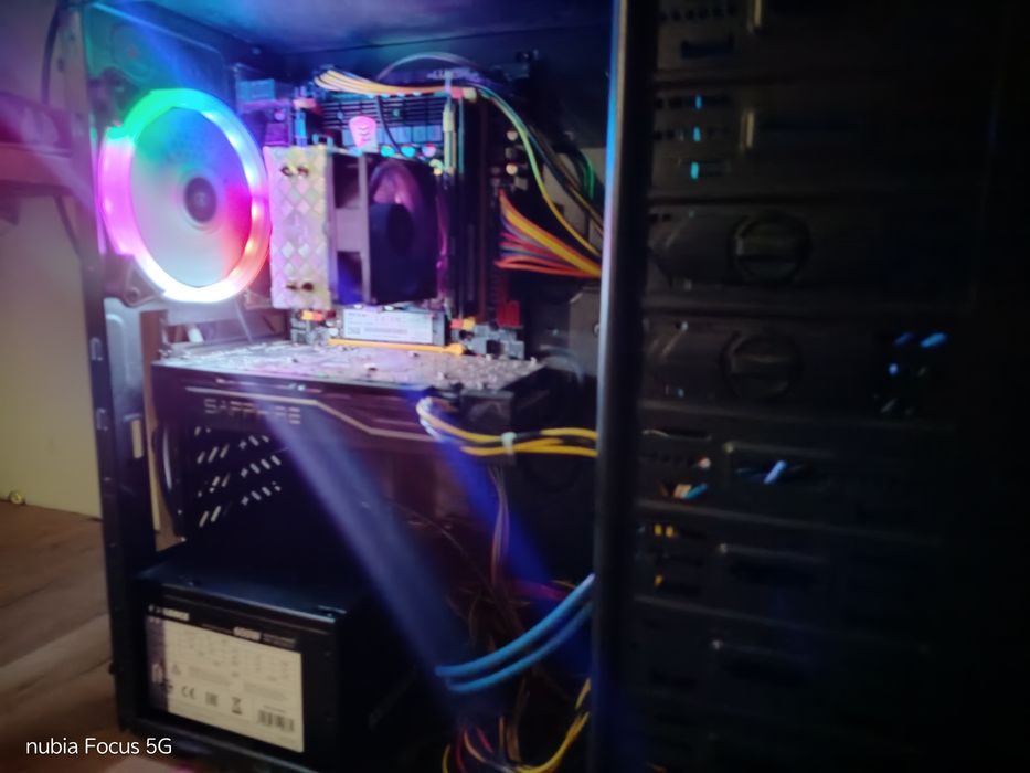 Мощный игровой ПК Xeon/40GB ОЗУ/RX570 SAPPHIRE NITRO 8GB