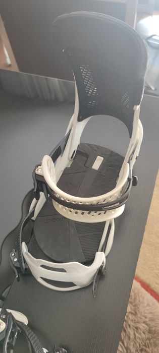 Fixadores Snowboard Burton Malavita Re:Flex – Tam. L Como Novos