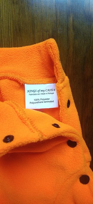 Capa fraldas Soakers Polar fleece com molas Kings of my Castle