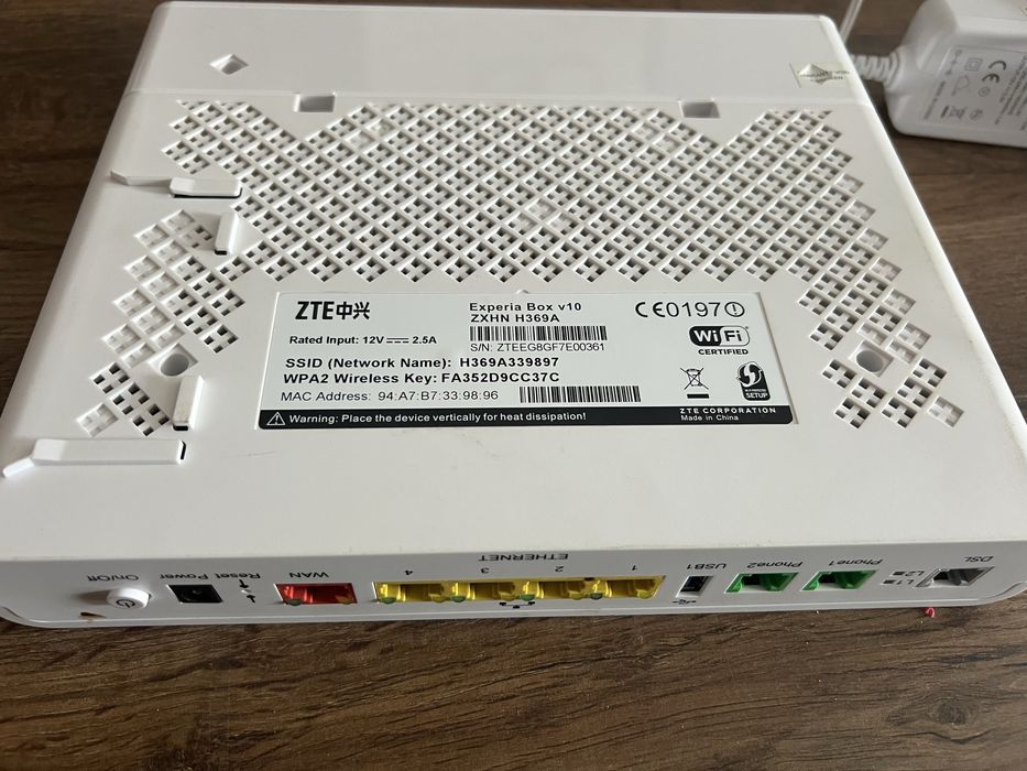 router experia box v10