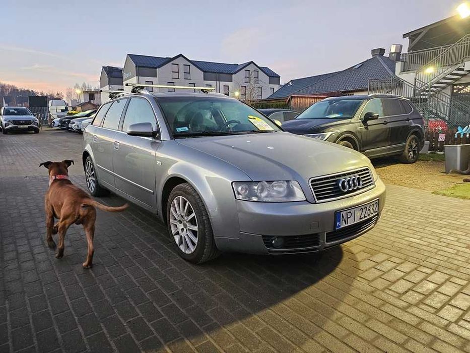 Audi A4 B6/2003r/1.8turbo/benzyna gaz/163KM/opony zimowe/atest 2032