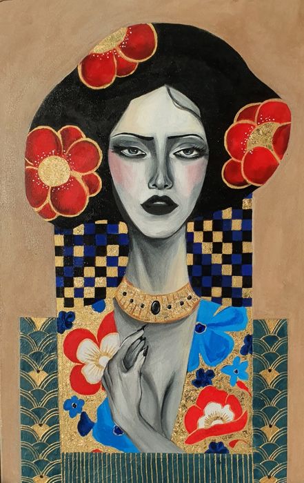 Obraz olejny nowoczesny