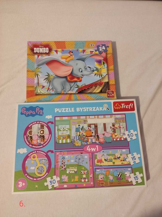 Puzzle dla dzieci 3+