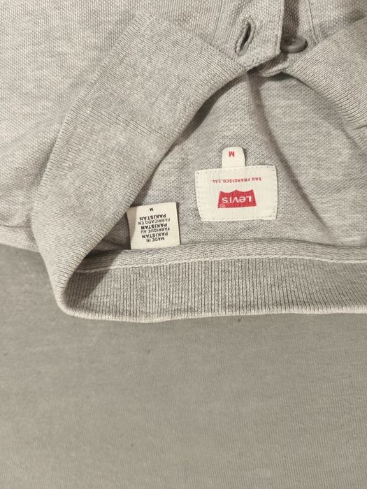 Футболка поло Levis M сіра