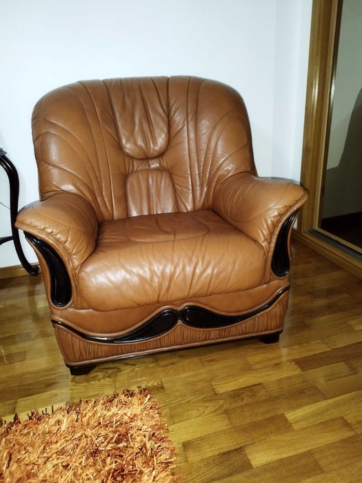 Sofa como novo em pele