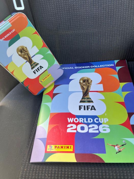 Álbum Panini Copa do Mundo 2026 – EUA/México/Canadá (46% completo)