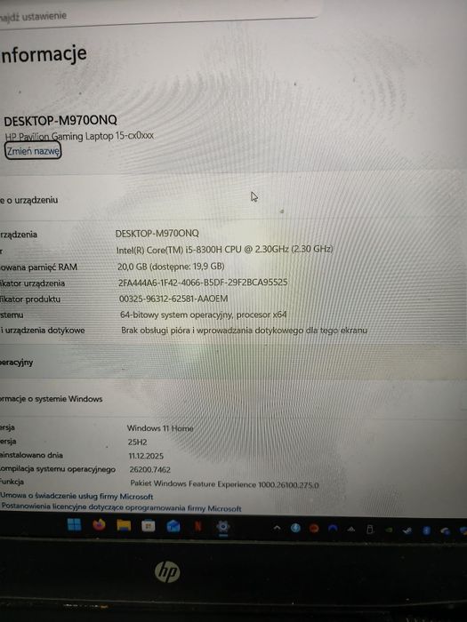 HP Pavilion gaming 15