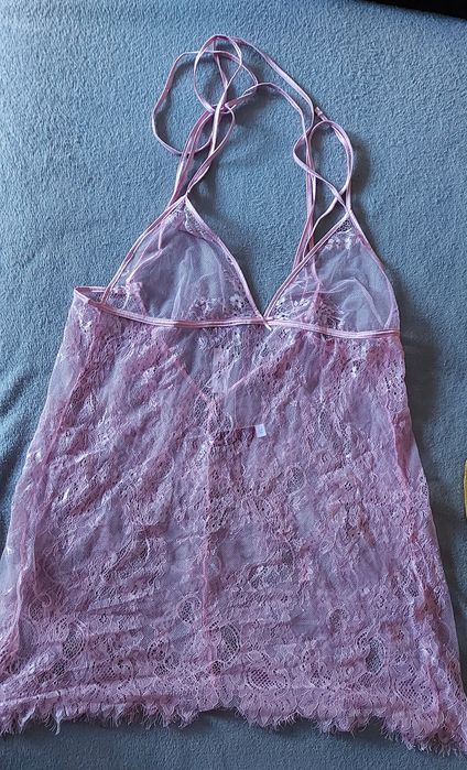 Koronkowa sexi komplet w rozmiarze XL (50) Adore Me.