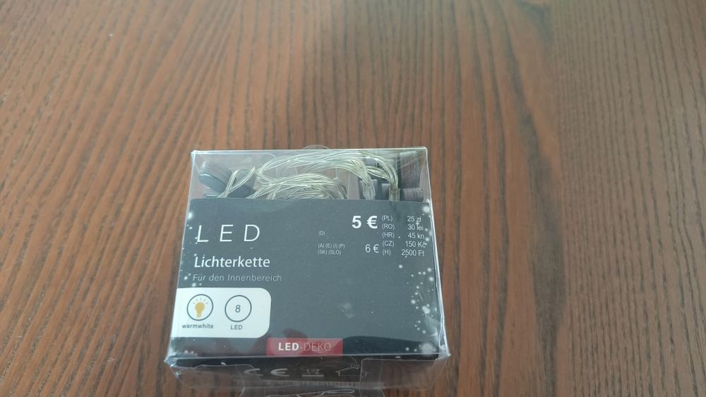 Lampki LED renifery