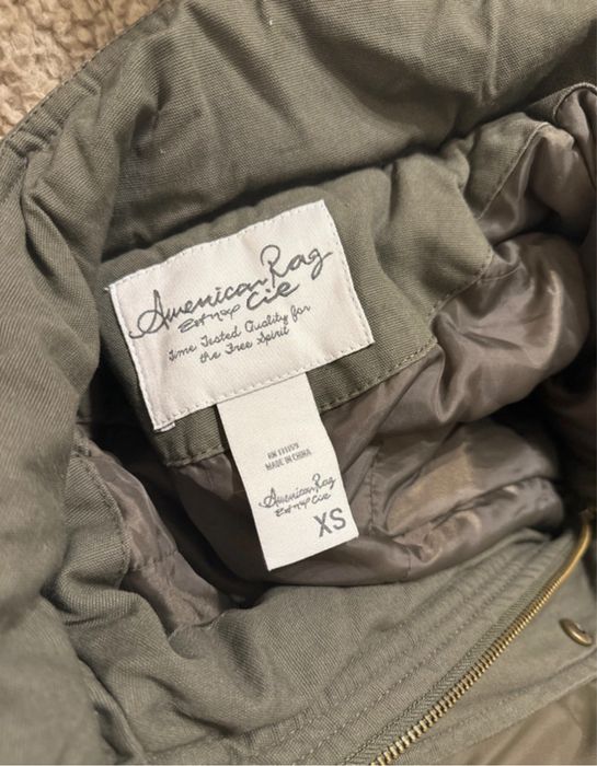 Kurtka parka khaki XS damska