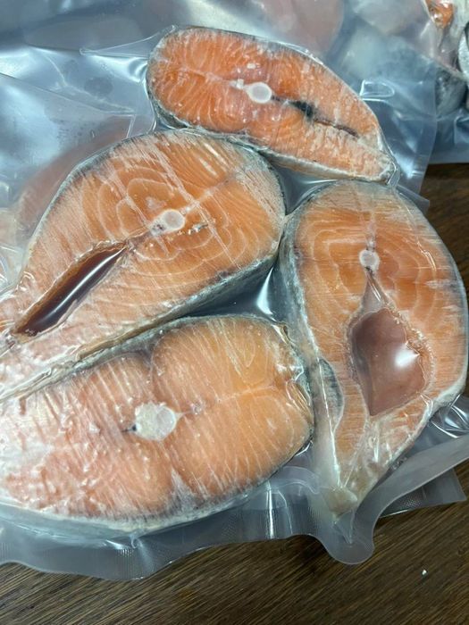 Лосось філе охолоджене; стейк тушка