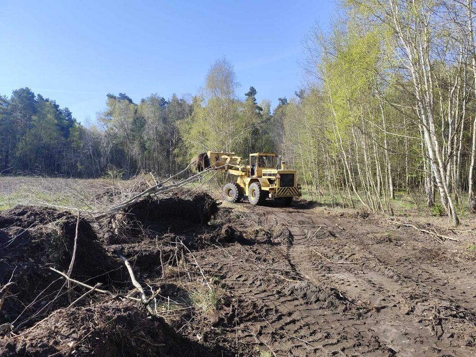 Usługi ładowarka fadroma transport wywrotka wanna szlaka wapno