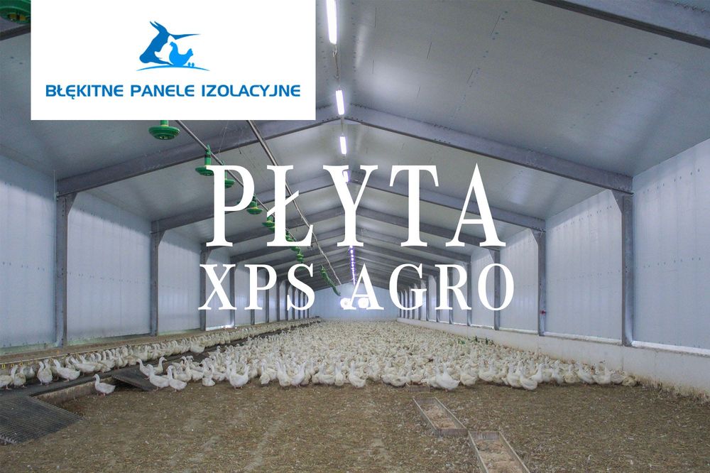 Płyty Ocieplane do Obór Kurników Tuczarni Chlewni Styrodur XPS AGRO