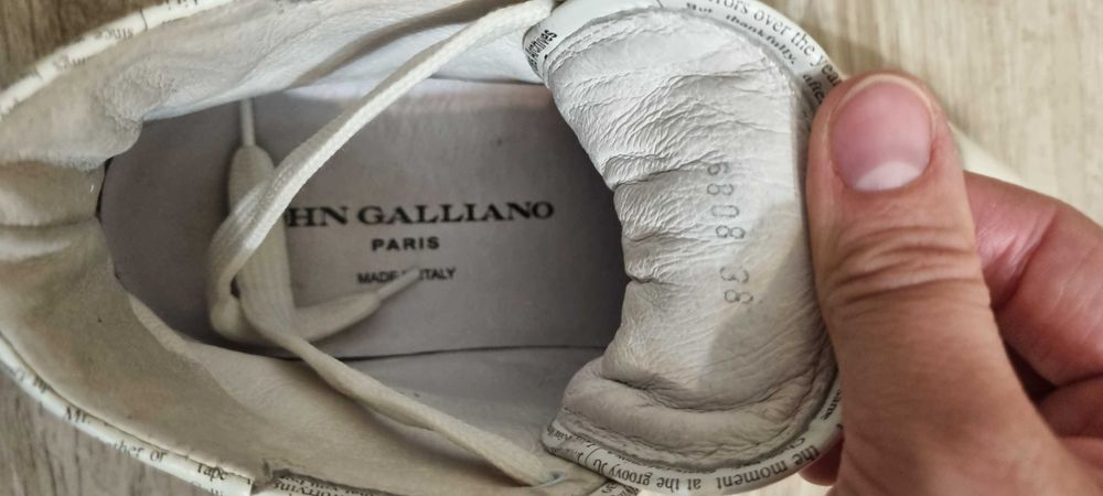 John Galliano Newspaper paper