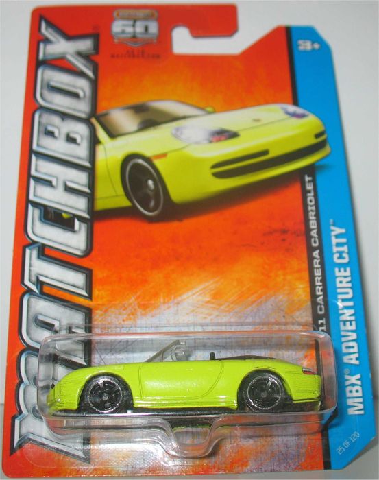 Matchbox - Porsche 911 Carrera Cabriolet (2013)
