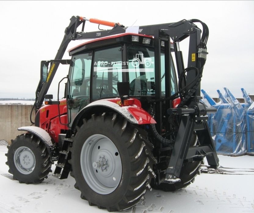 Żuraw HDS BMF 720 do Przyczepa Leśna Zrywkowa BMF 10T2 BMF 12T2Pro 8T2