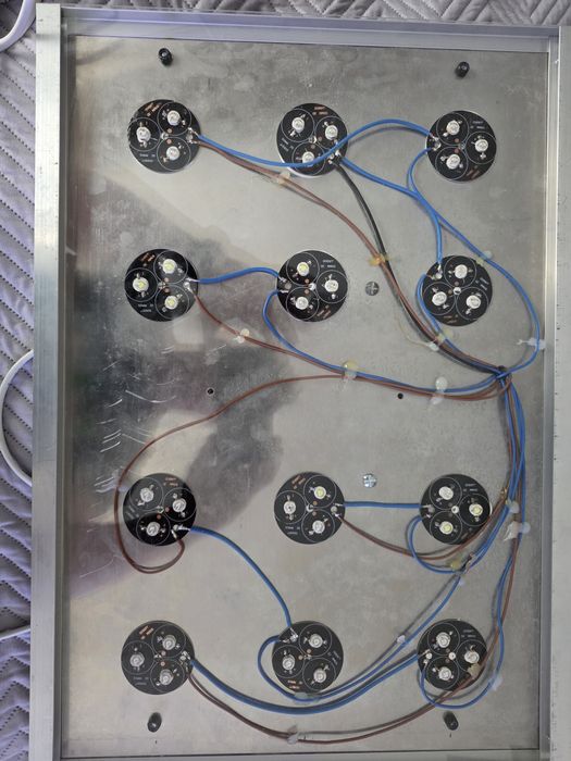 Lampa led 100w sterowanie aqma  akwarium morskie  morskie