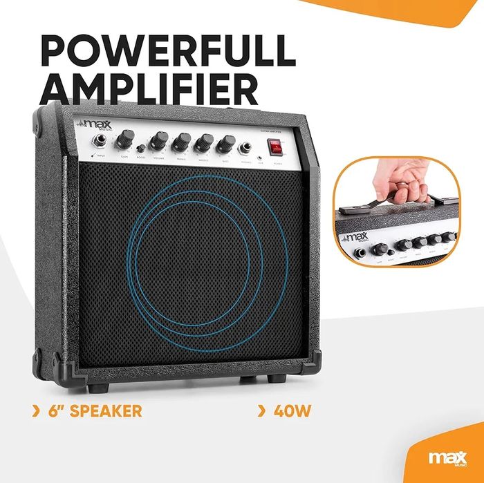 Kit guitarra eletrica Max Music