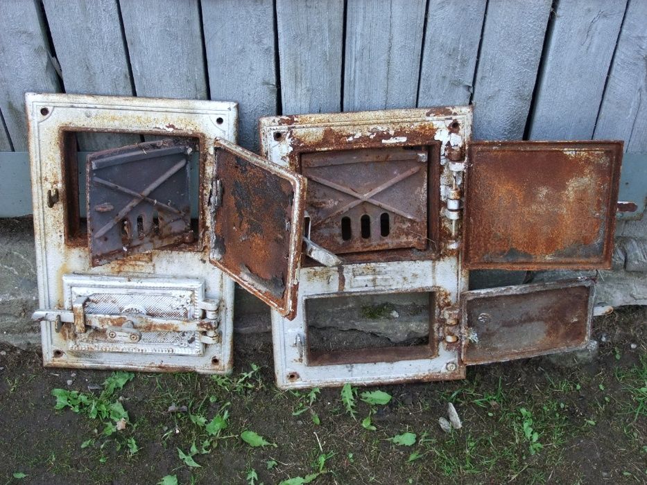 Drzwiczki żeliwne - piec, wędzarnia