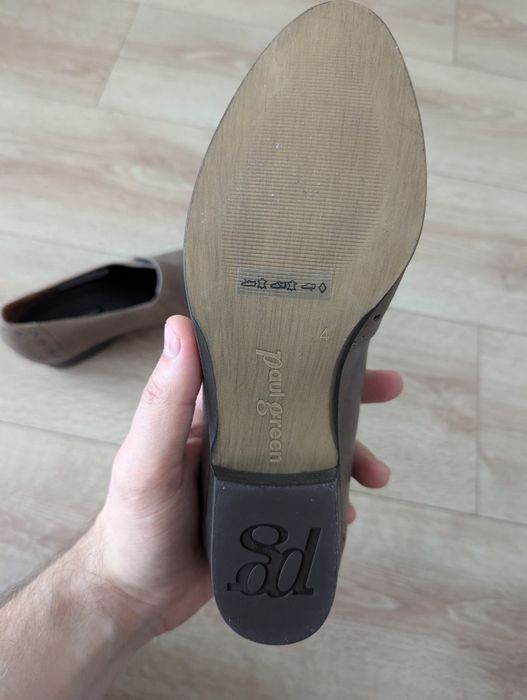 Елегантні преміальні лофери Paul Green Slipper EUR 37 Gr 4 24 см.