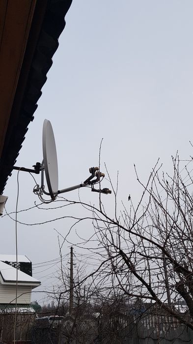 Спутниковая антенна и тюнер